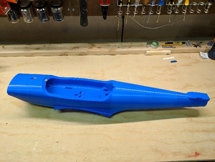 Fuselage section 8 joined