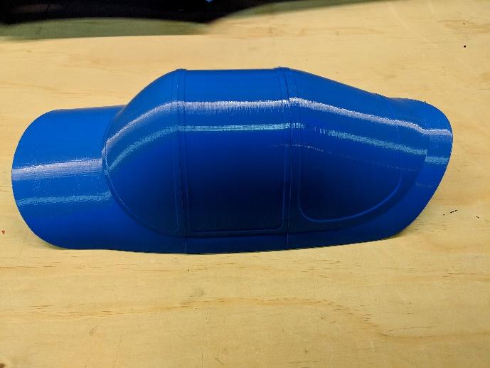 Completed canopy