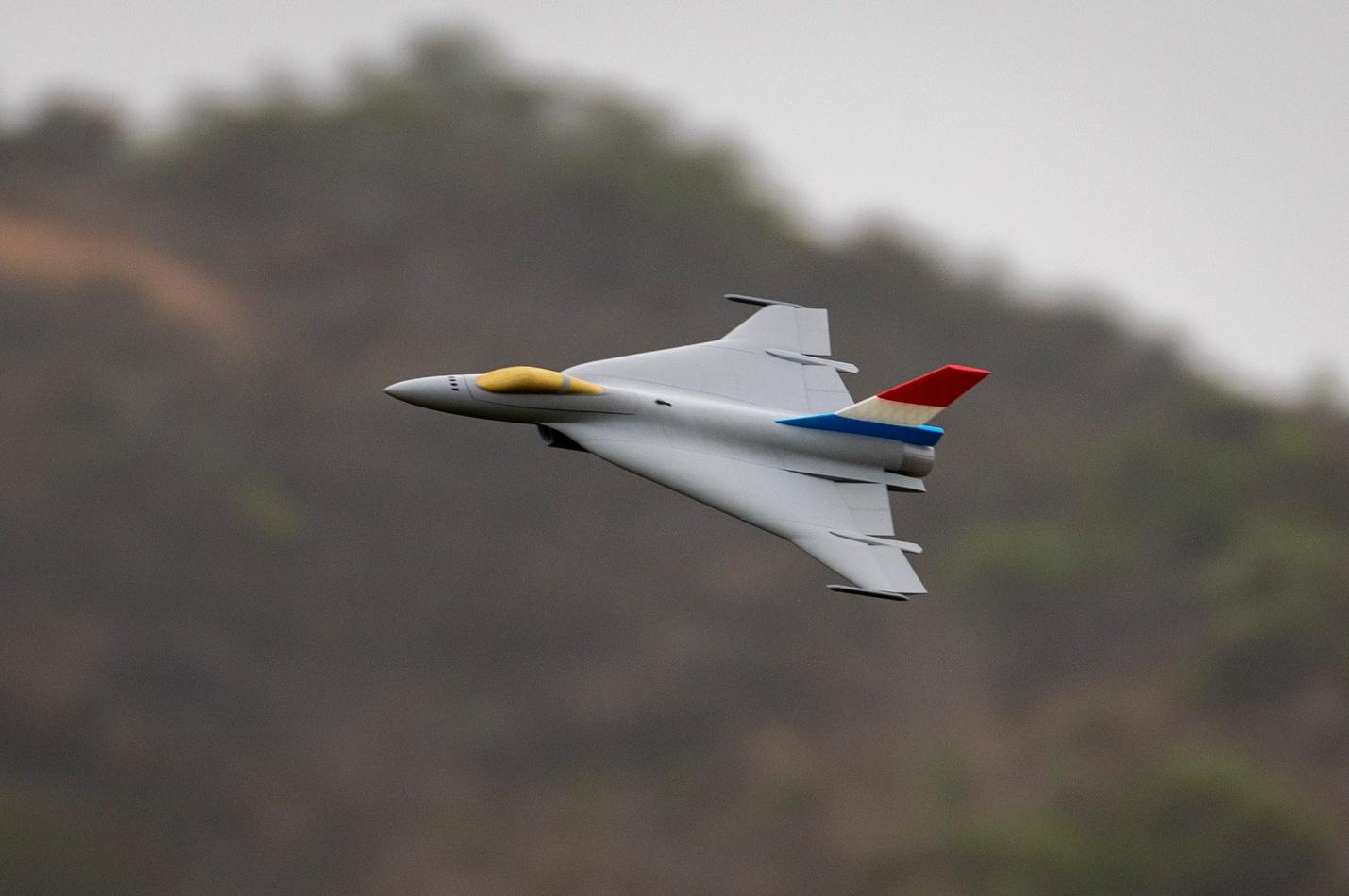 F-16XL in flight