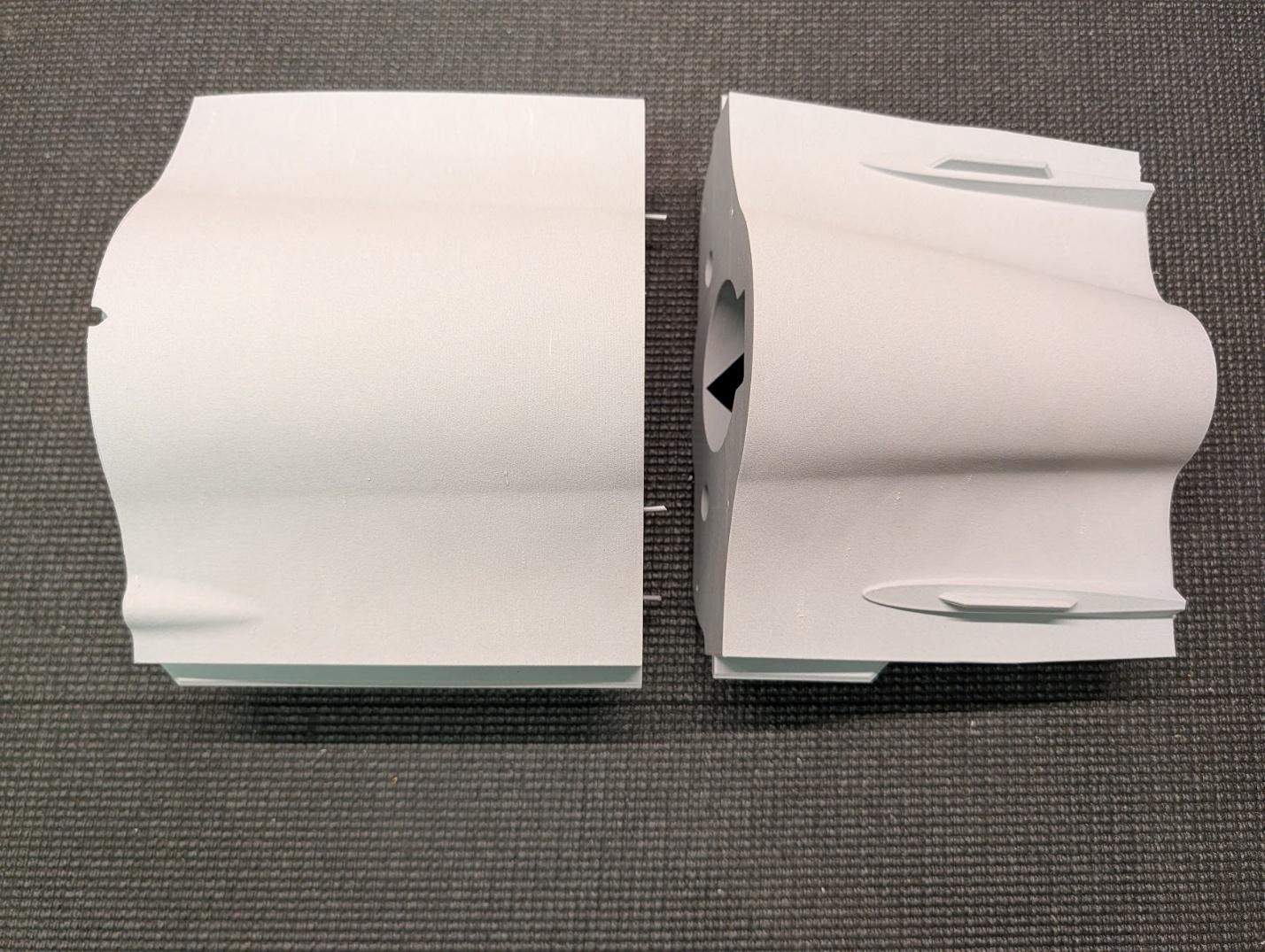 Fuselage sections 4 and 5 joined
