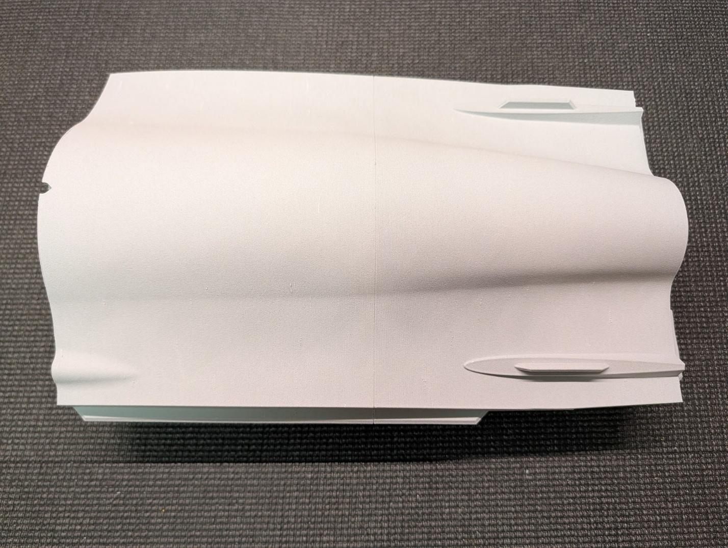 Fuselage sections 4 and 5 joined