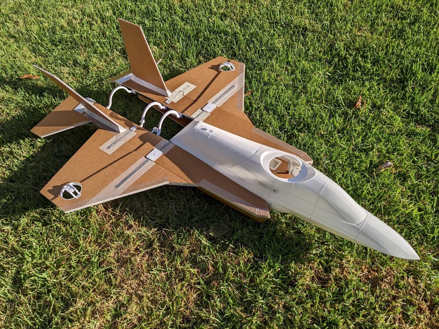 Airframe ready for paint