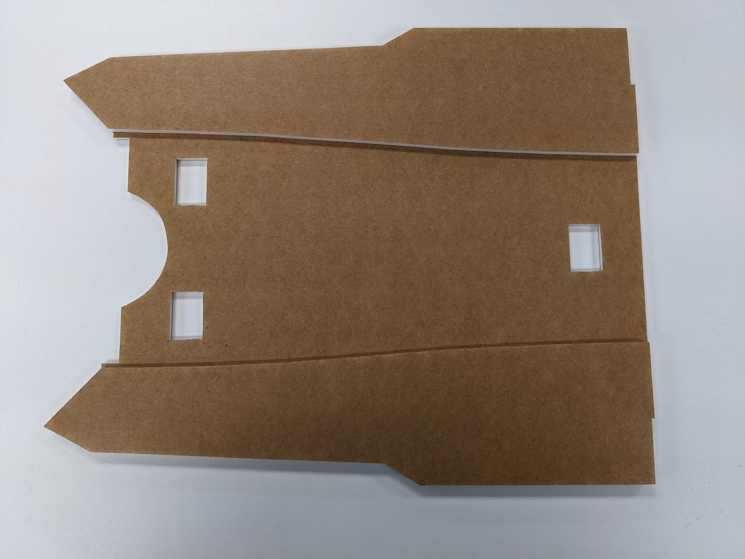 Forward wing side doublers