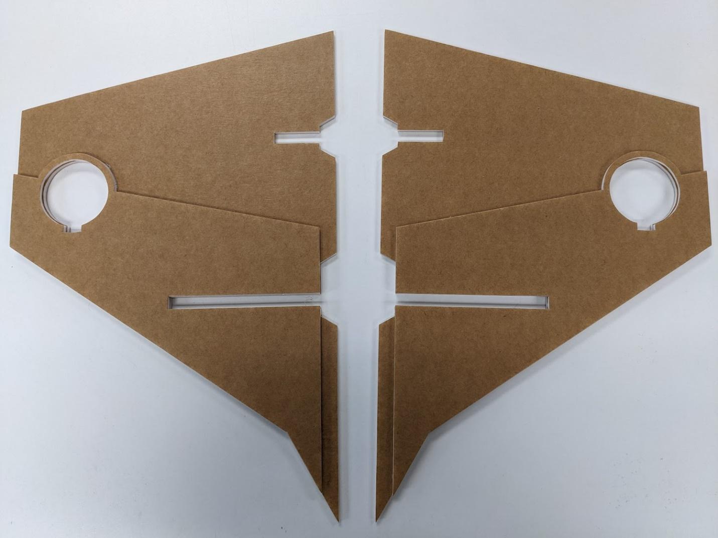 Upper doublers laminated