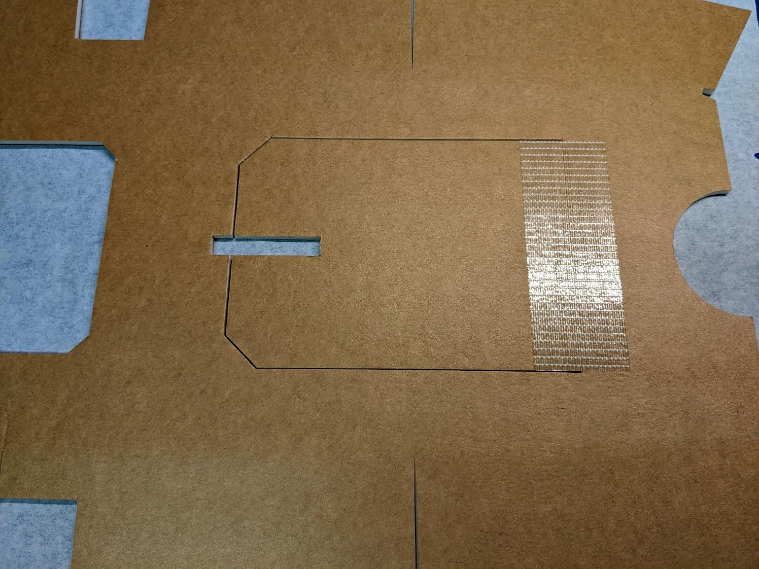 Hatch hinged on the underside