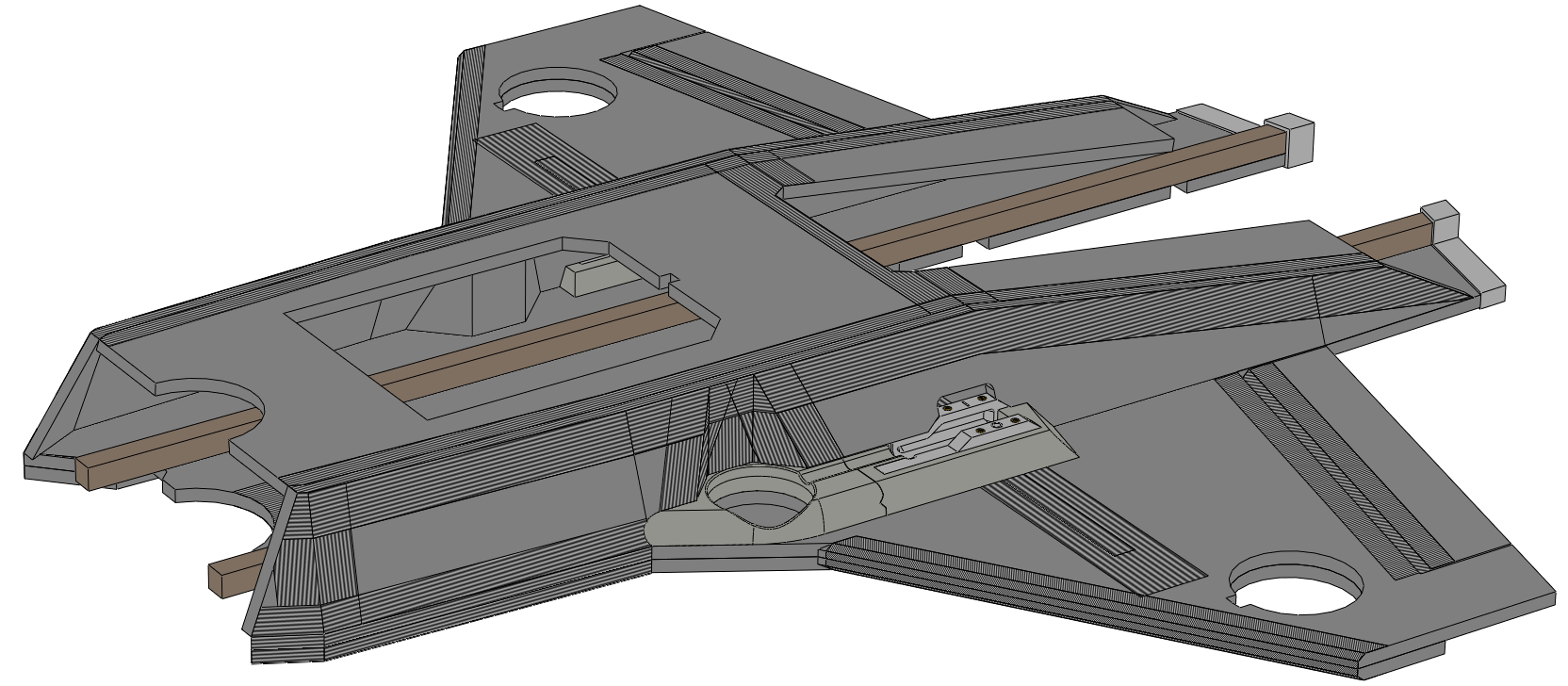 Corners and intake edges reinforced