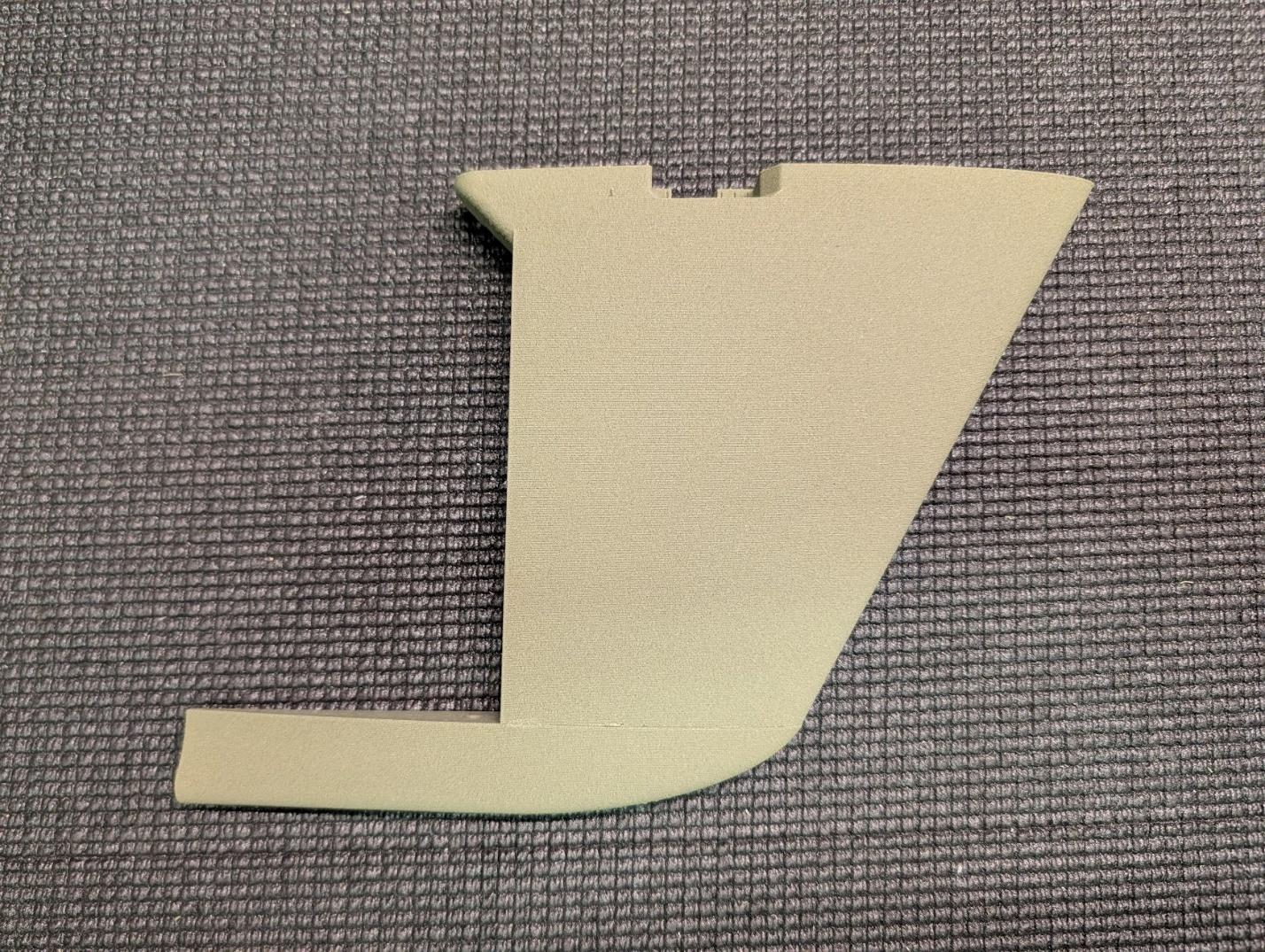 Ventral tail sections joined