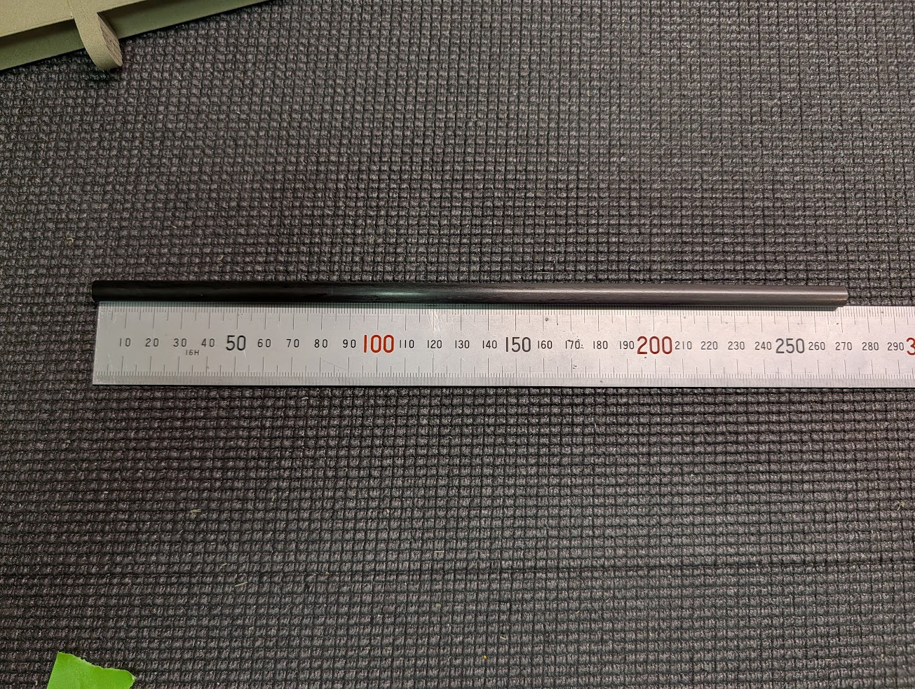 Forward tail spar tubes cut