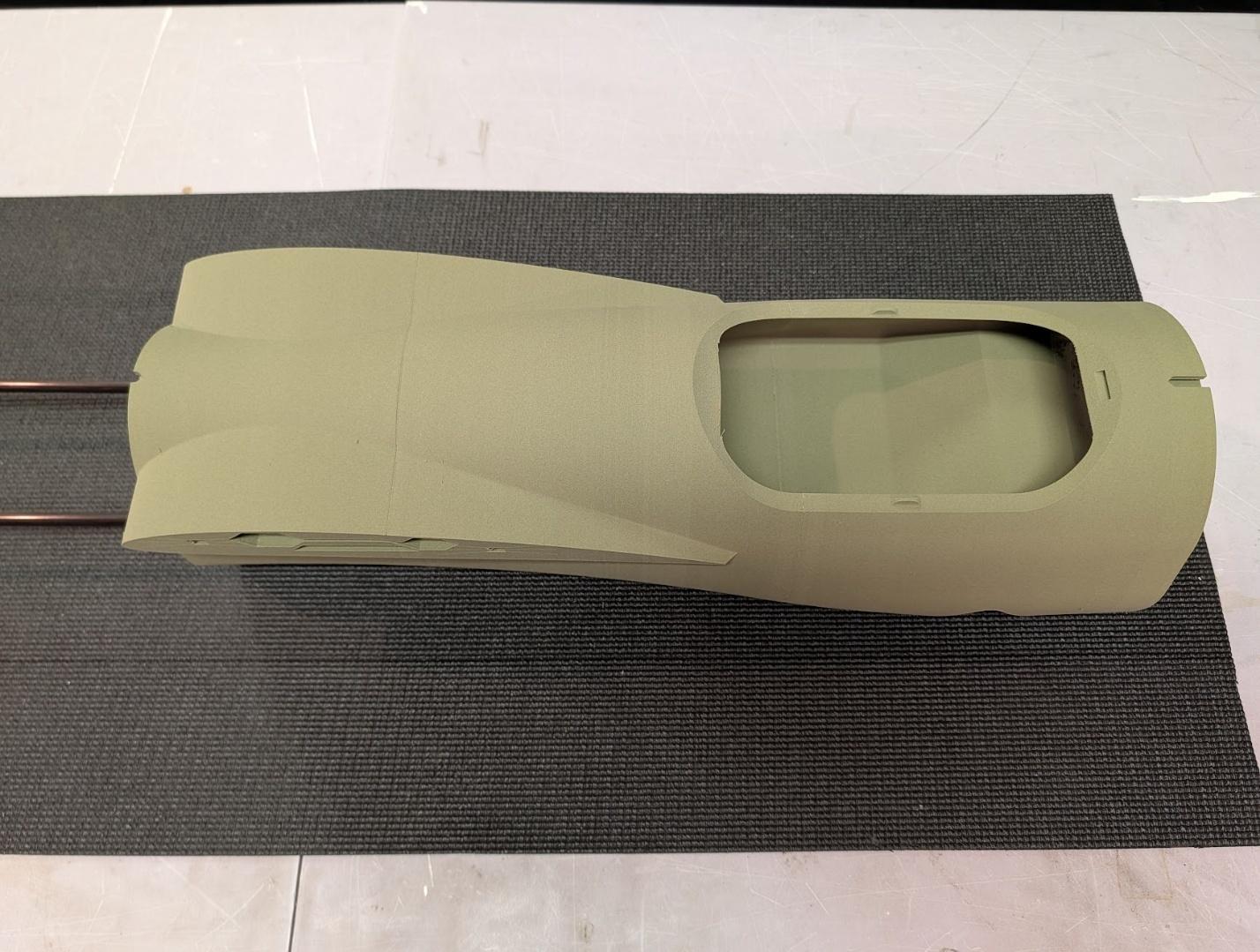 Fuselage section 5 joined to section 6
