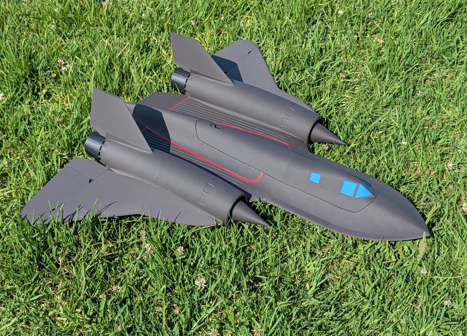 The finished Stubby SR-71