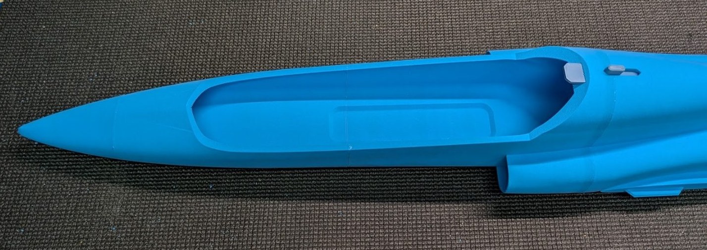Fuselage 1 added at the nose