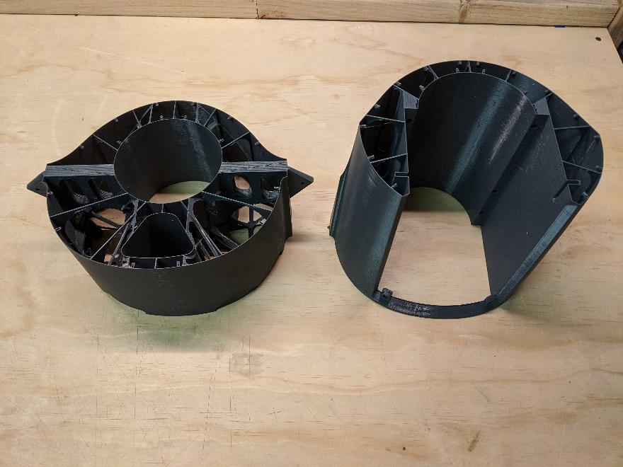 Fuselage sections 6 and 7
