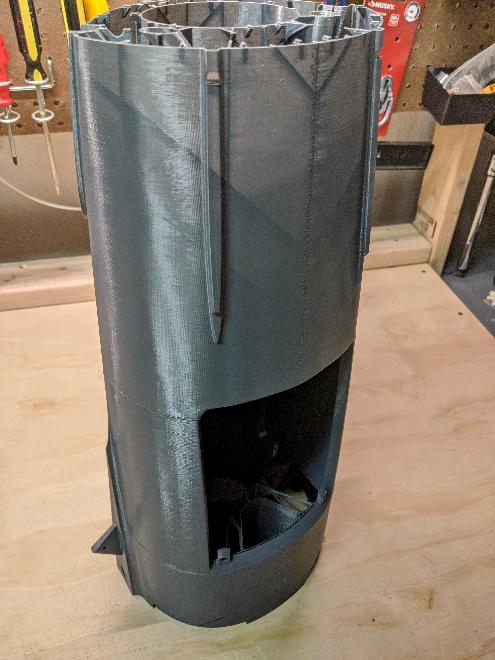 Fuselage section 8